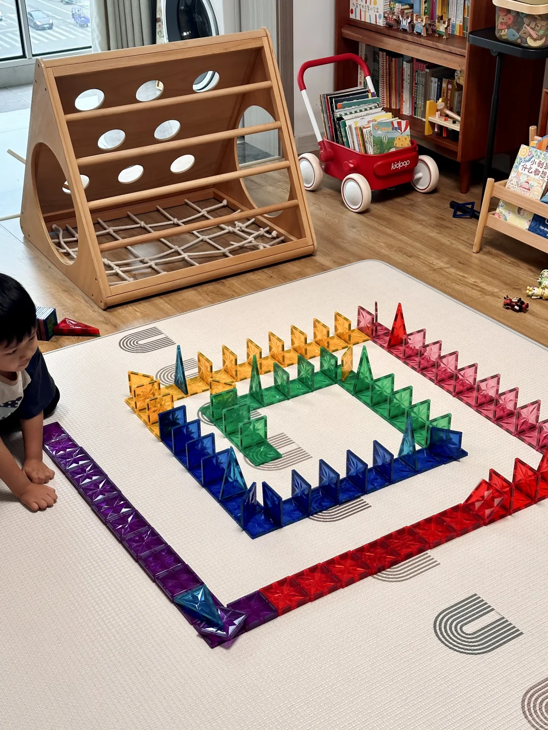 三岁小孩的家有多好玩～