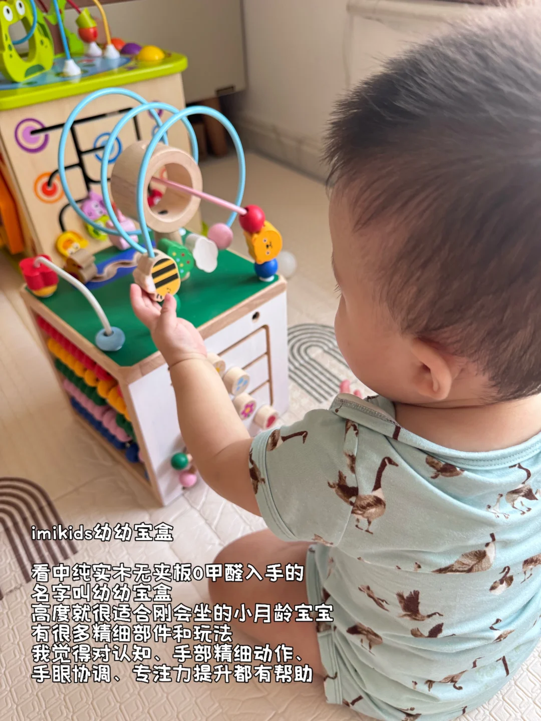 8月龄宝宝大件玩具分享?