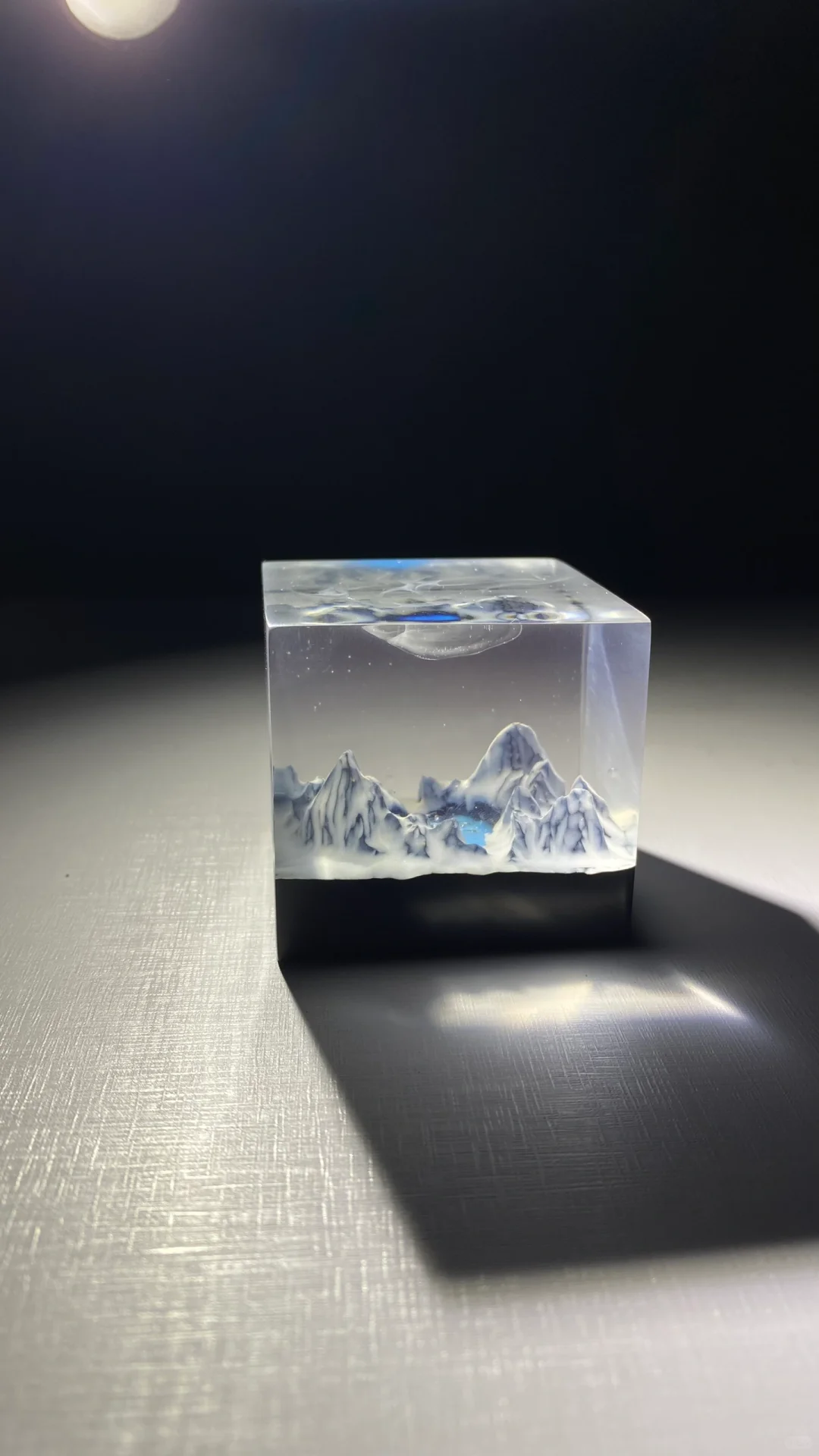 手工制作天池山云雾