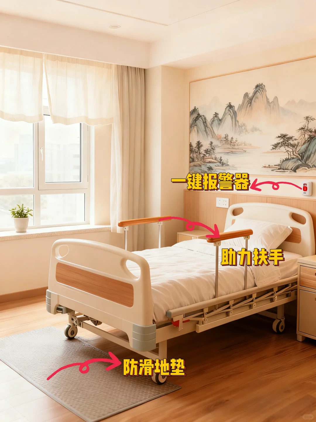 卧室适老化改造|让爸妈安全又舒心!