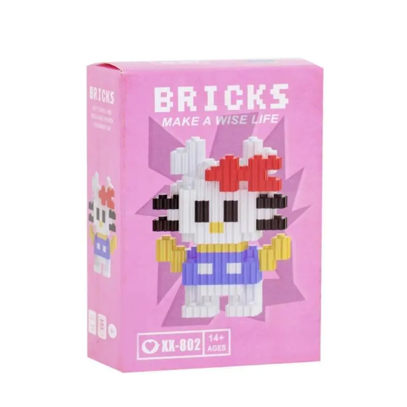 奖励学生积木盲盒礼物公仔儿童创意益智玩具