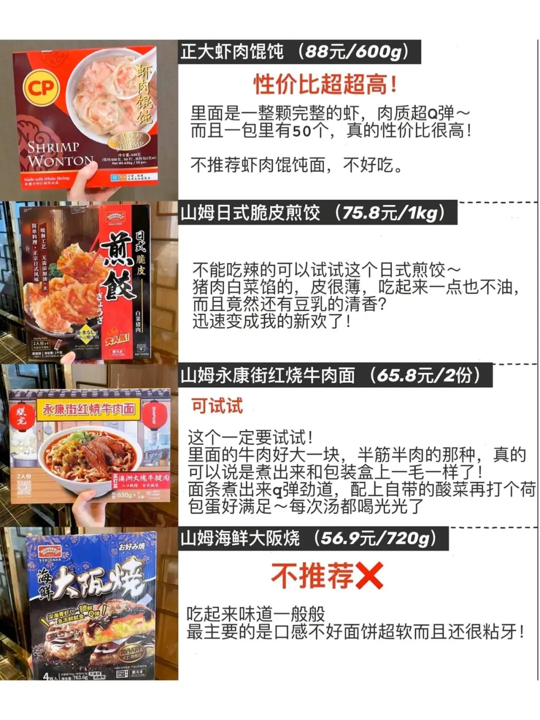 懒人必囤的速冻食品/速食大测评！好吃又方便