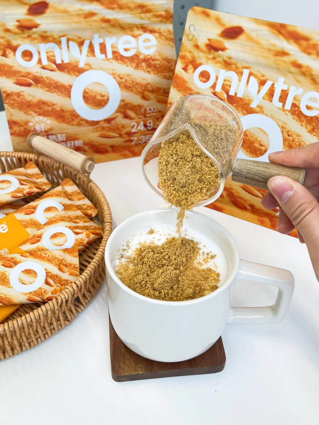 100%有机亚麻籽粉 养雌要吃这种真材实料的