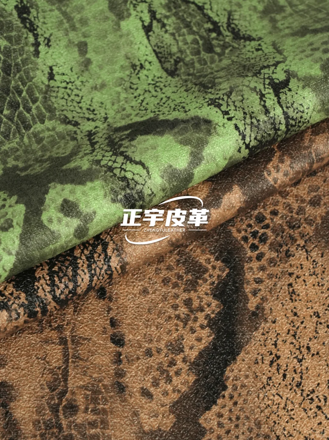 秒把穿搭野性值拉满!复古蛇纹布料