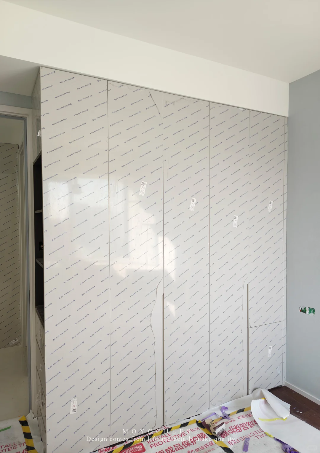 全屋定制安装进行时