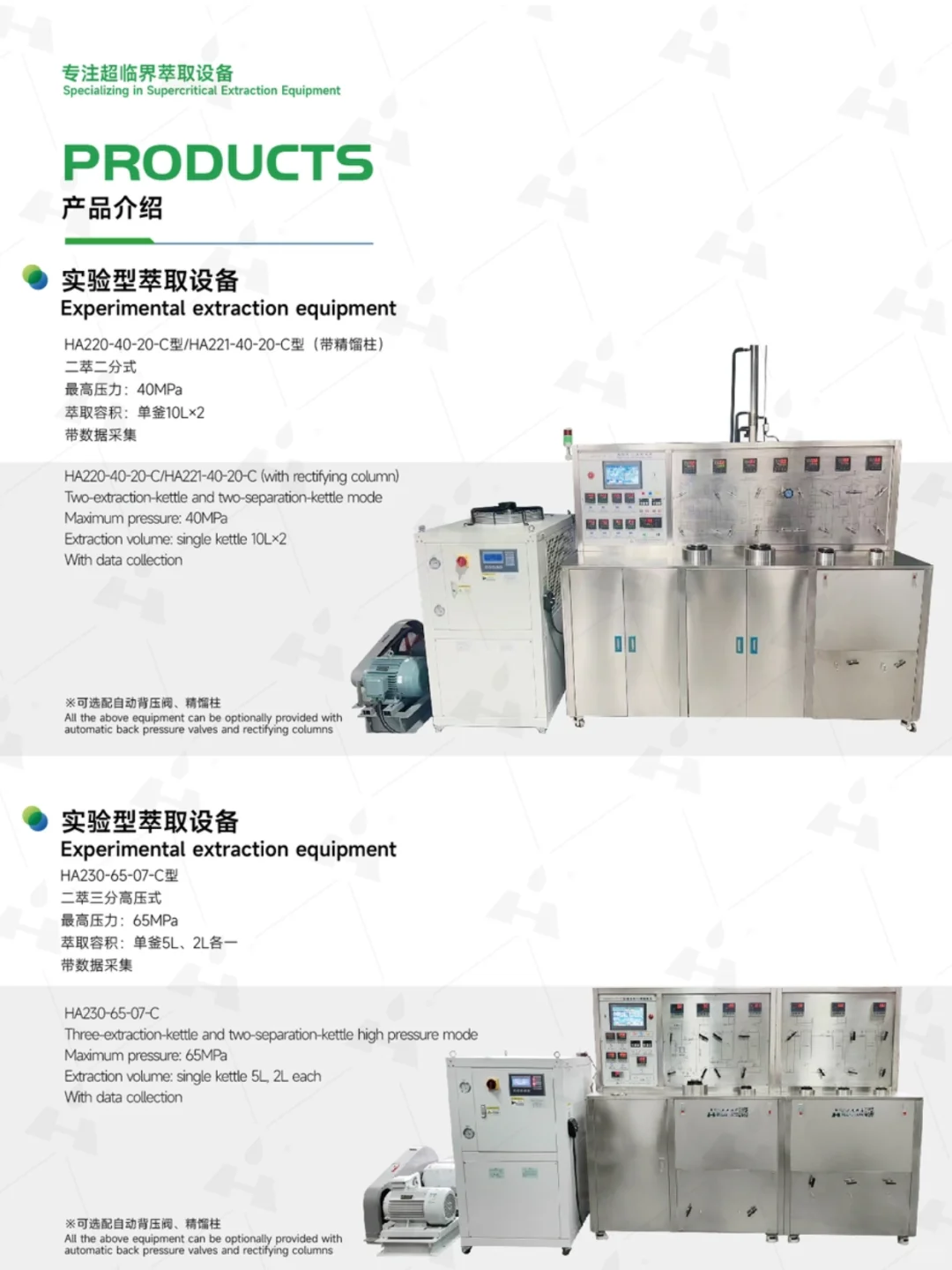 华安超临界萃取装置：质量稳定、安全可靠！