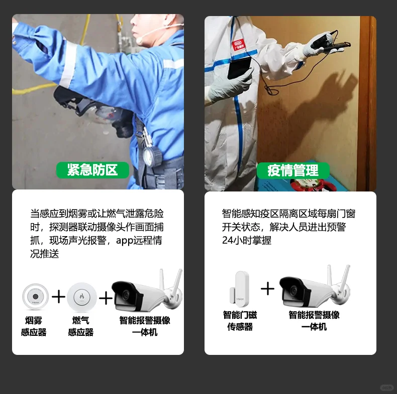 美安AI智能摄像机，4G+WiFi让安防无死角！