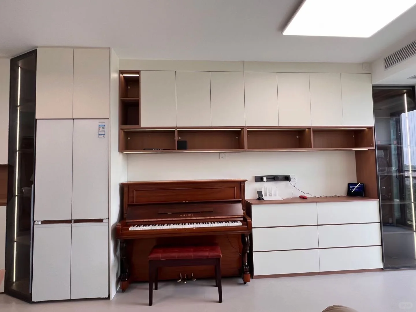 69㎡装出90㎡的既视感！小户型奶油风直接抄