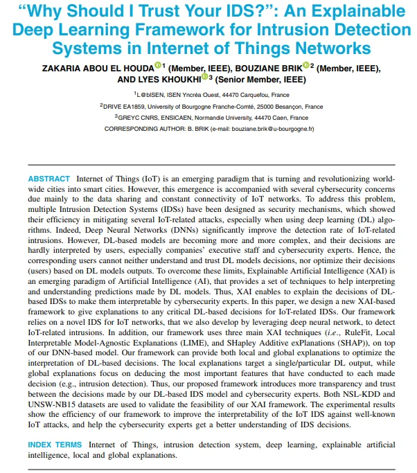不是黑科技，而是可复制！用XAI做入侵检测