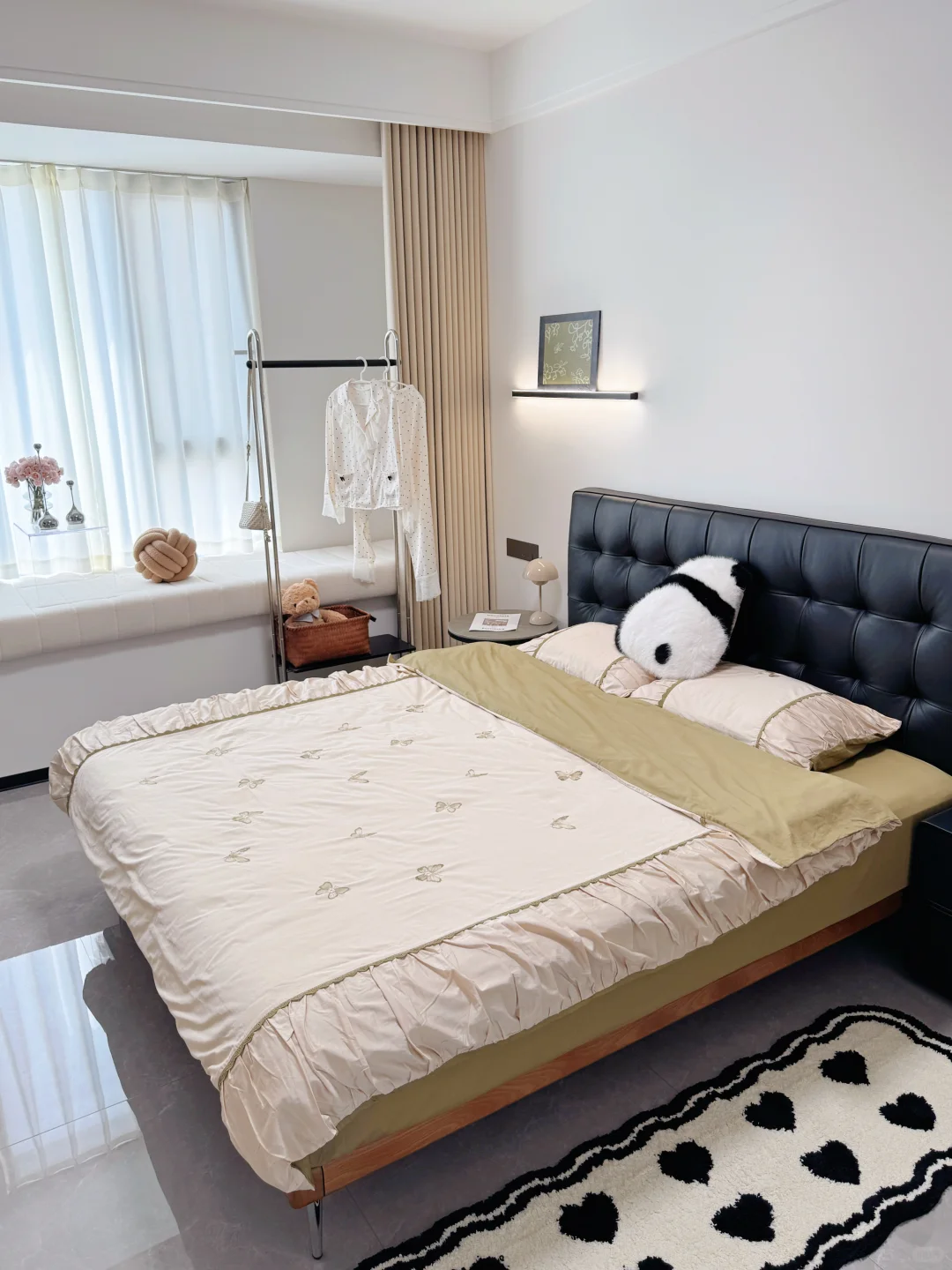 开间3.3m做床尾衣柜⁉️邻居看了想砸掉重装?