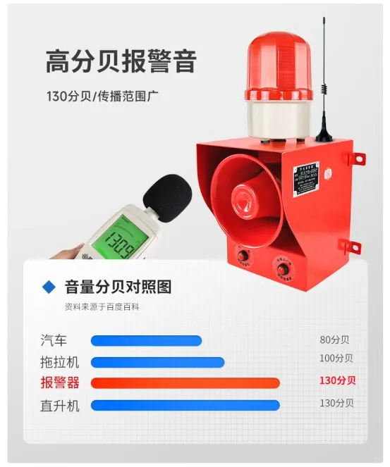 杭亚遥控声光报警器——校园安全的守护者