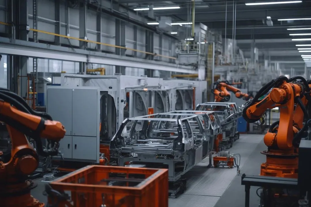 参观一汽大众汽车生产线可泰酷拉！