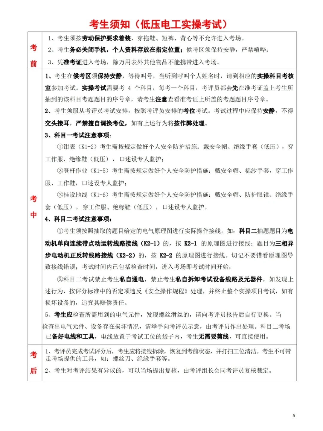 ✨低压电工实操考试考前全攻略