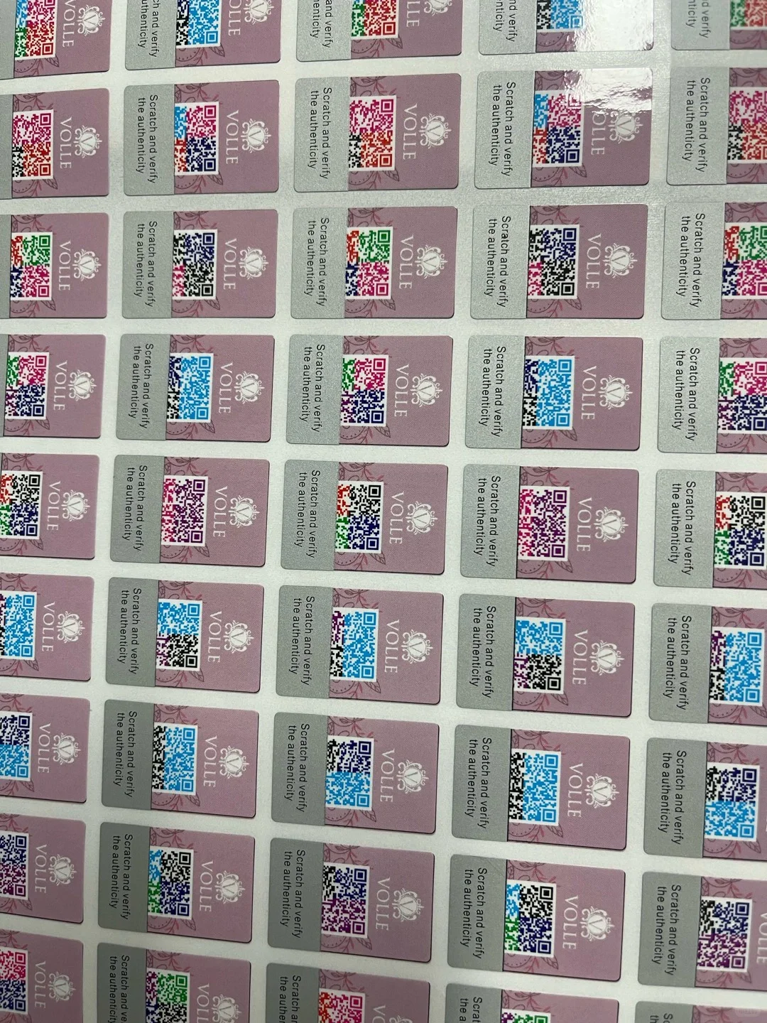 揭开留字二维码防伪溯源系统标签印刷