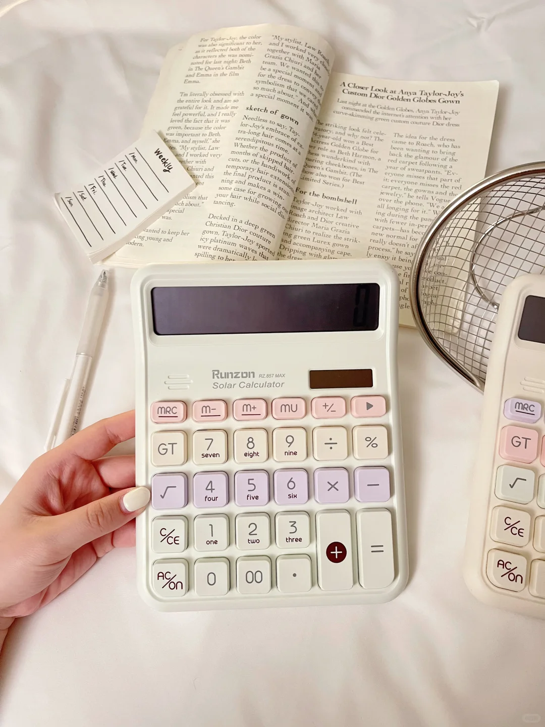 财务人真的离不开…这个计算器手感也太Q了！！