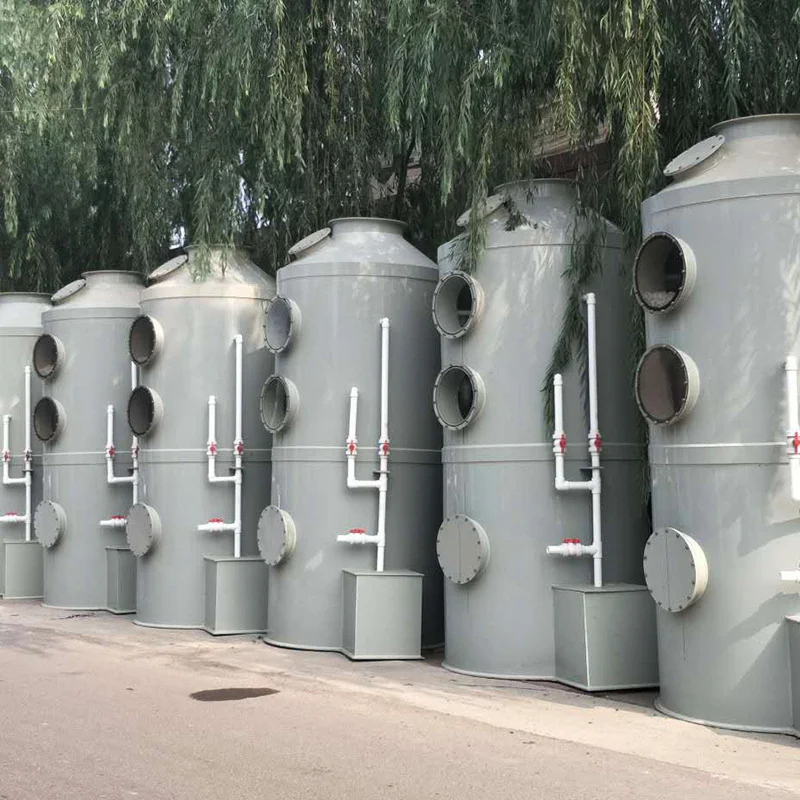 酸雾处理喷淋塔设备处理废气效率好吗