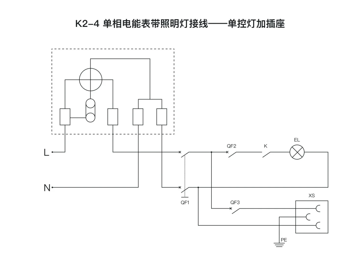 电工必学！电工考证实操线路、原理图！