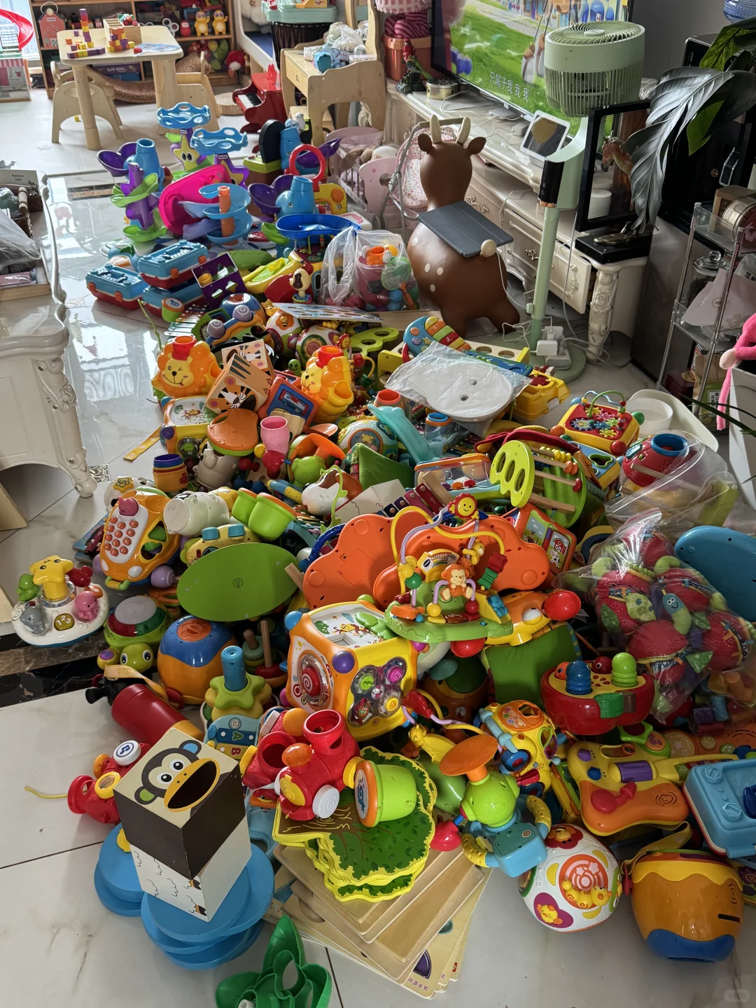 我的家被玩具淹没了