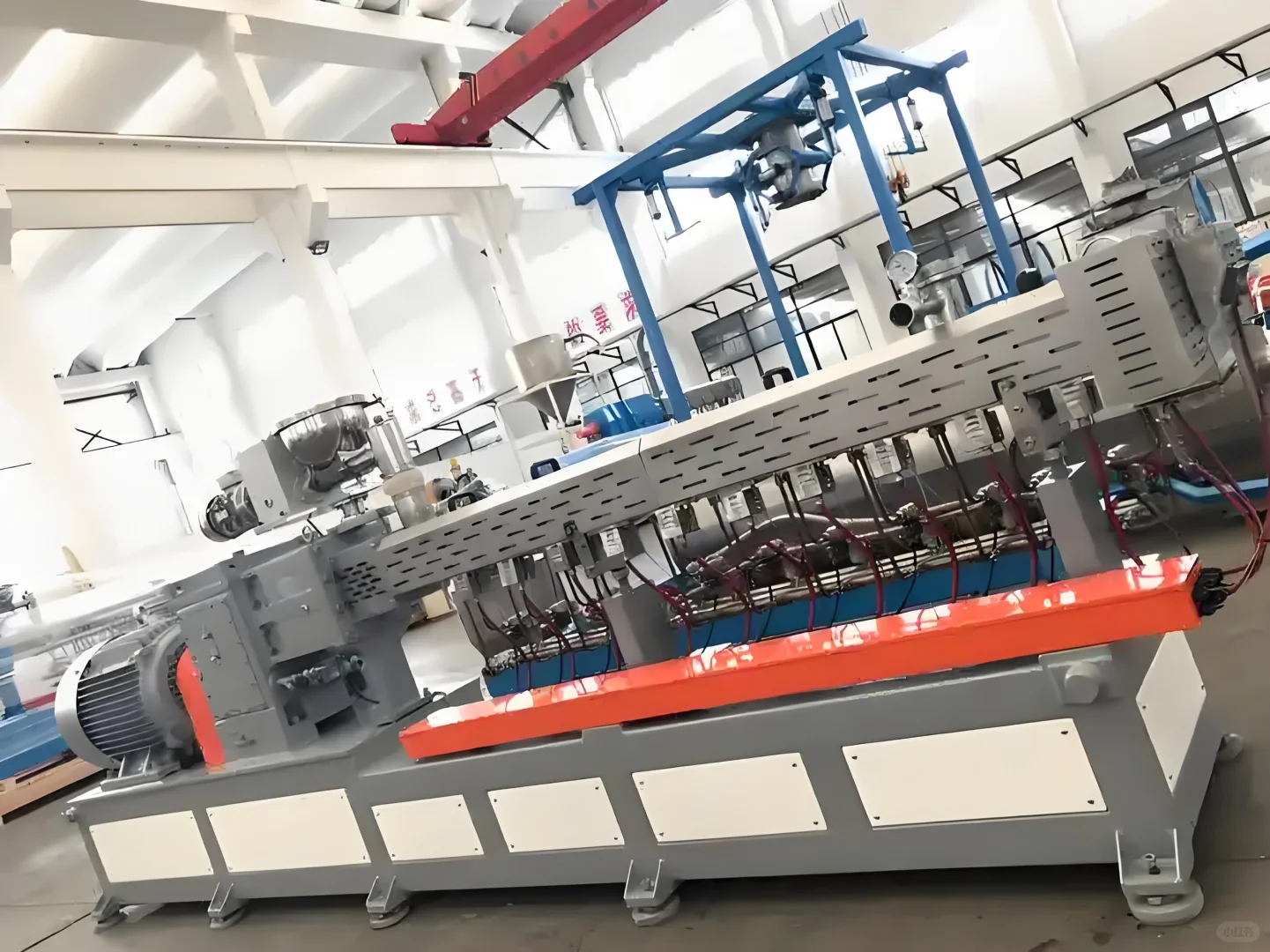 塑料厂求购单螺杆,双螺杆挤出机20台