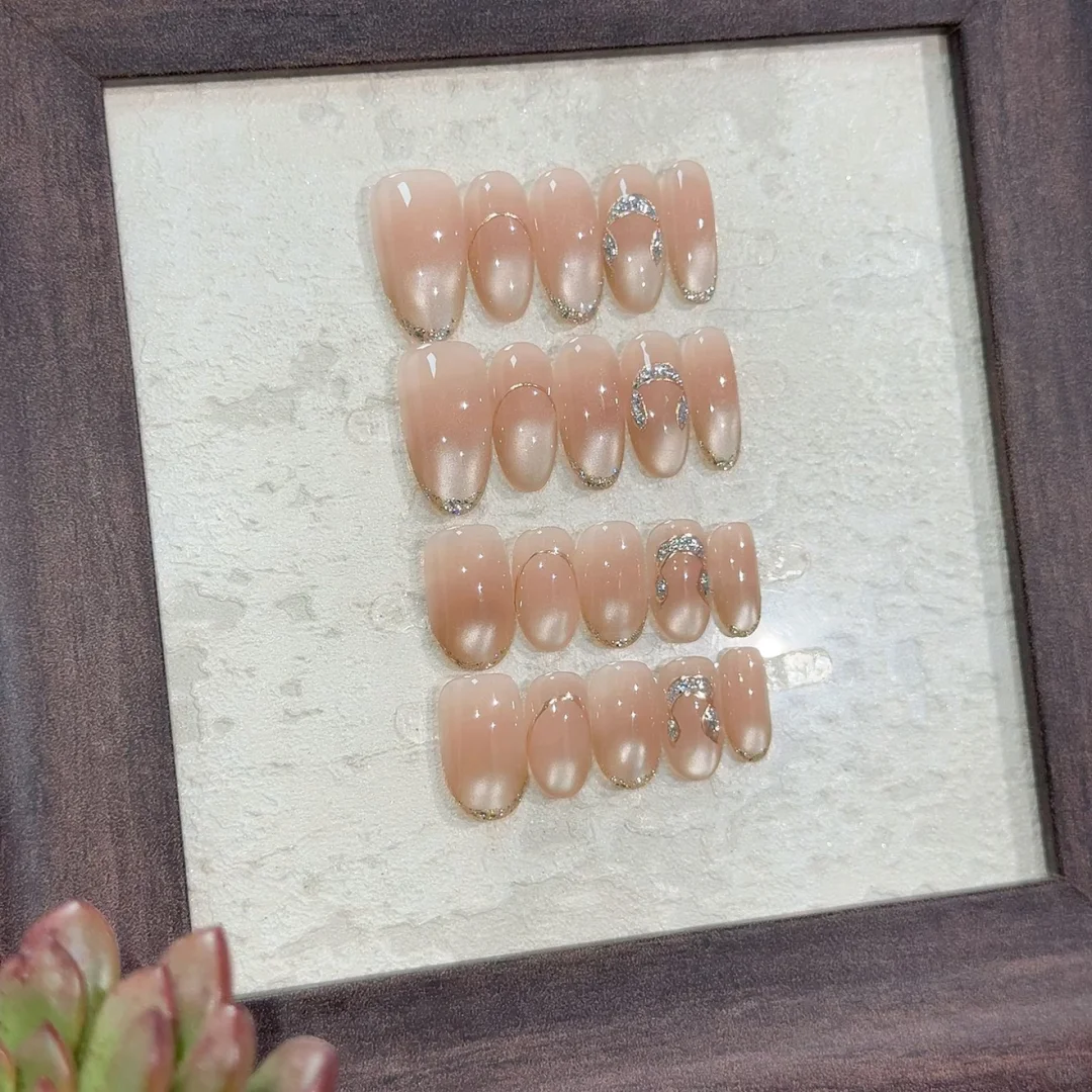 【玉柔】气质系|玻璃珠的香槟金猫眼好显白✨