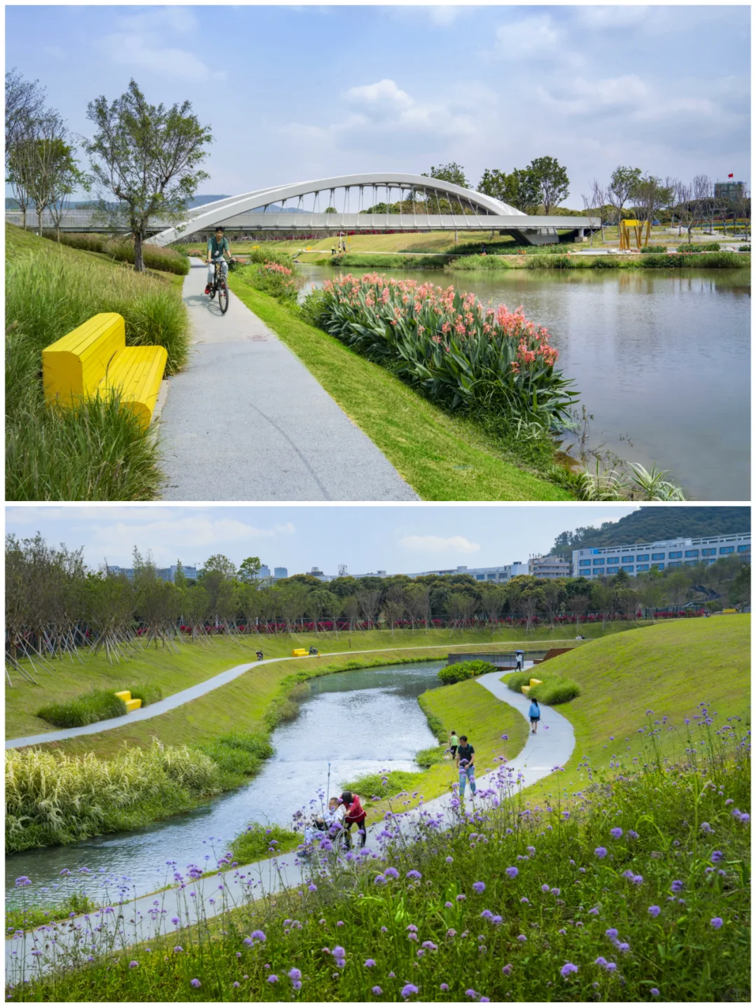 生态型边坡城市河道景观设计案例