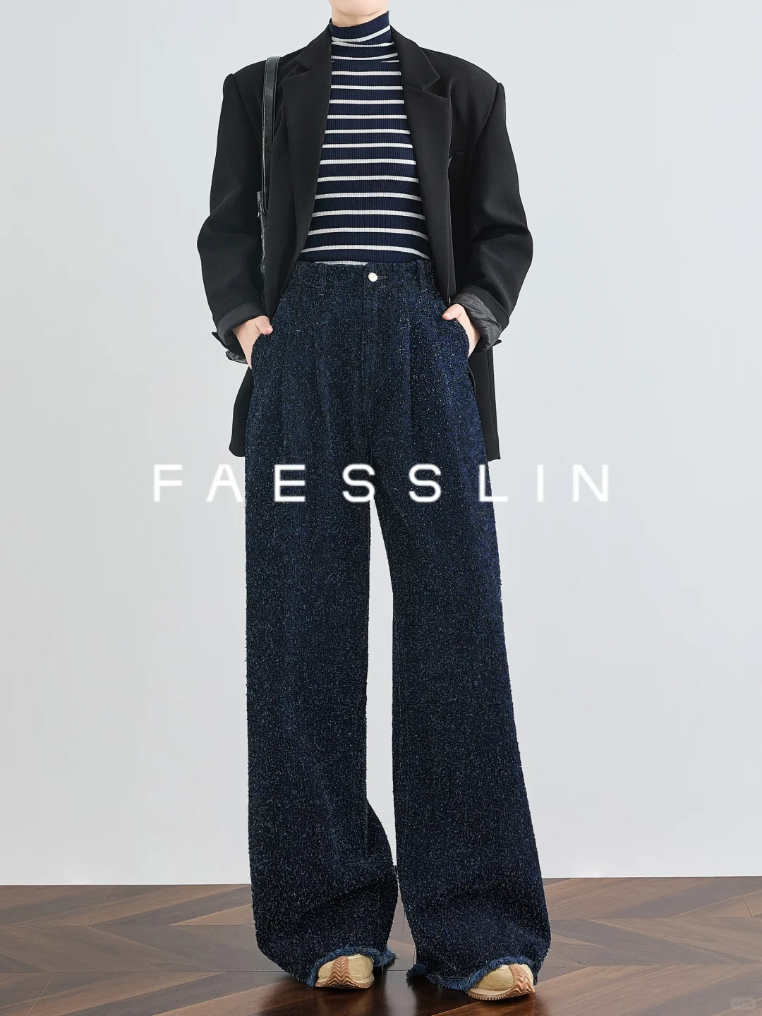 真的巨喜欢这条阔腿裤的设计??！！