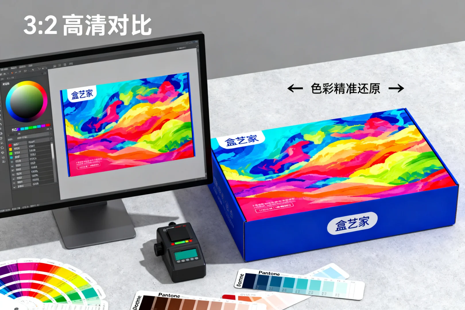 包装打样色彩管理：盒艺家的“调色魔法”