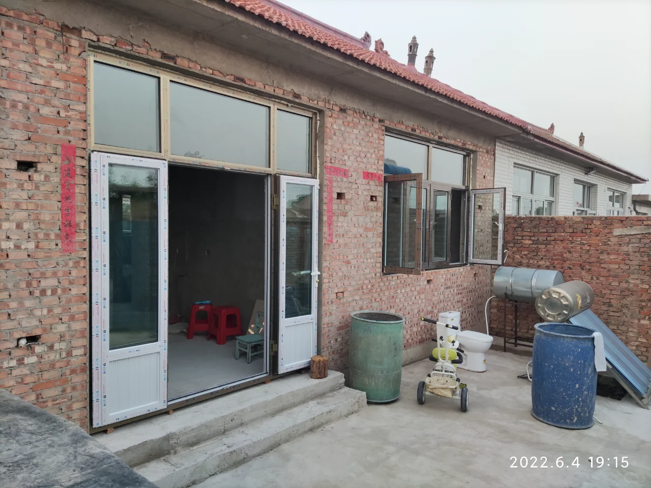 和老爸干件大事-老家盖房子3