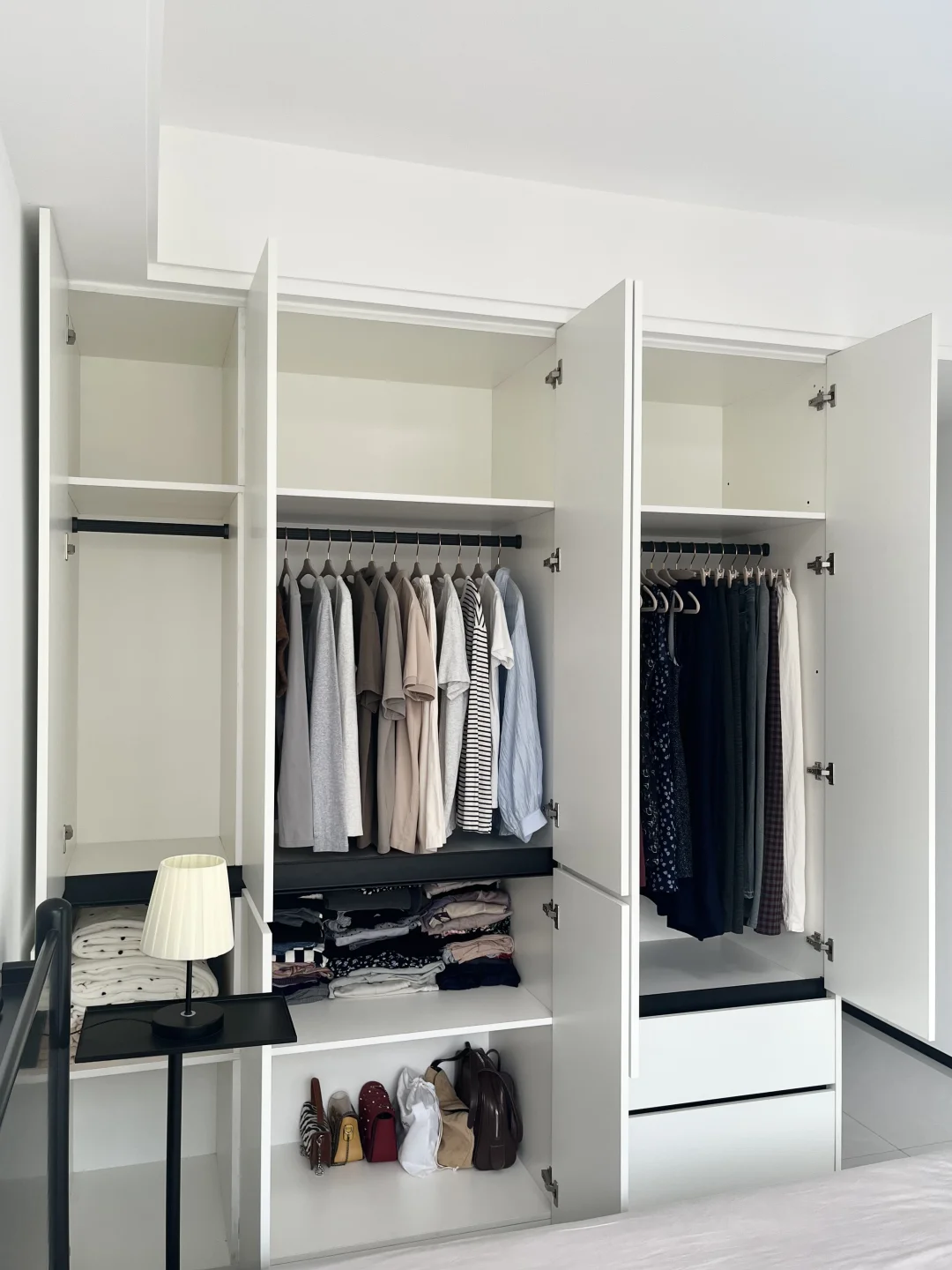 被邻居夸爆的分段式衣柜 附图纸