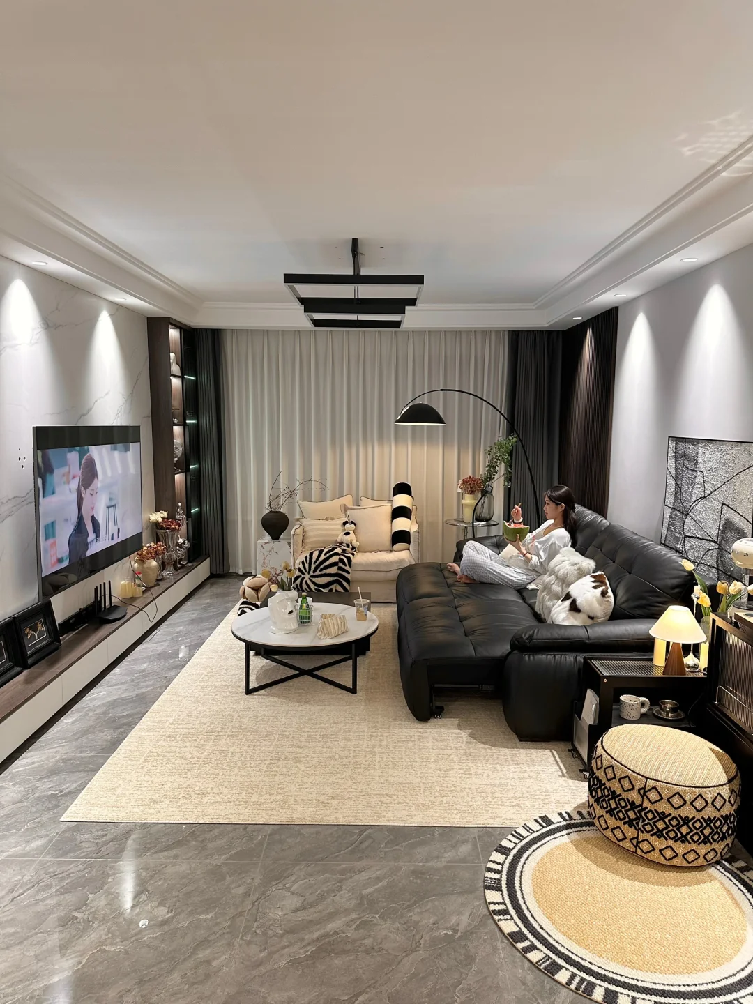 买不起大house 有个90平小家也挺幸福～