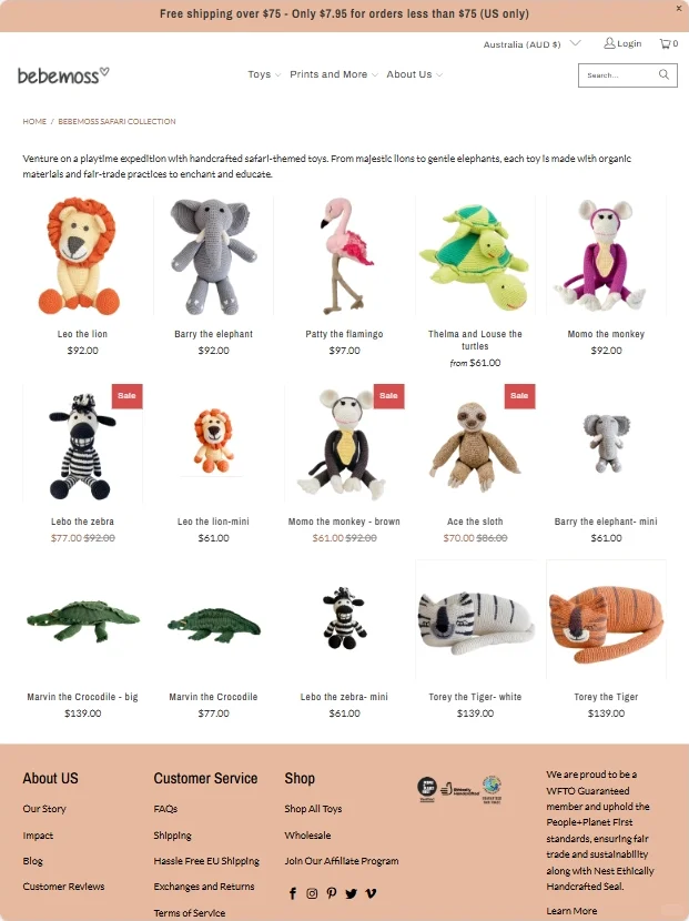 肝了三天,我做完了我的毛绒玩具独立站