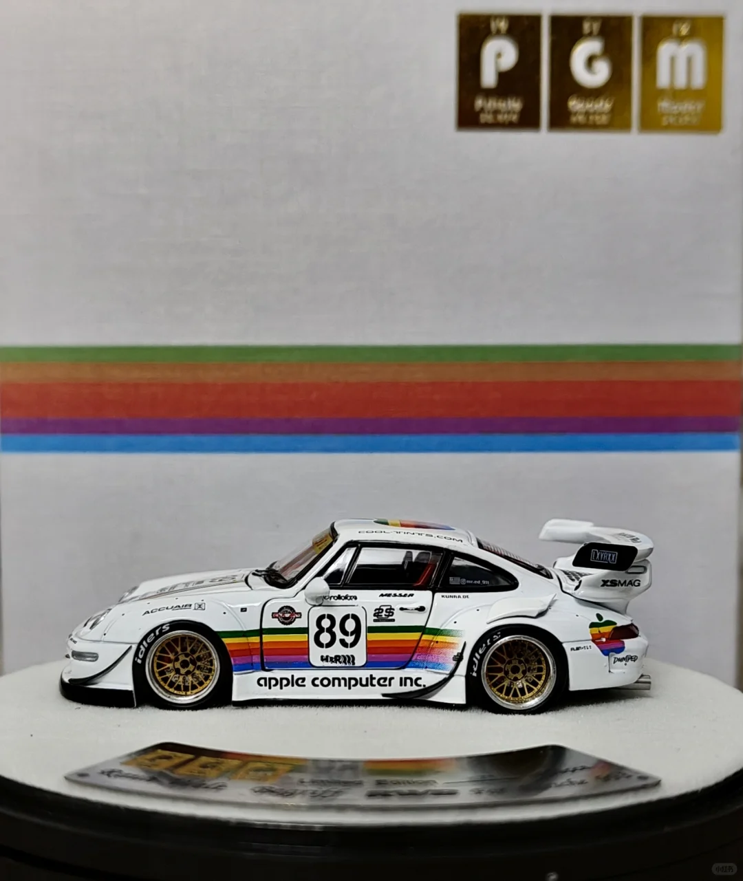 Private Goods Model 保时捷RWB993 白苹果