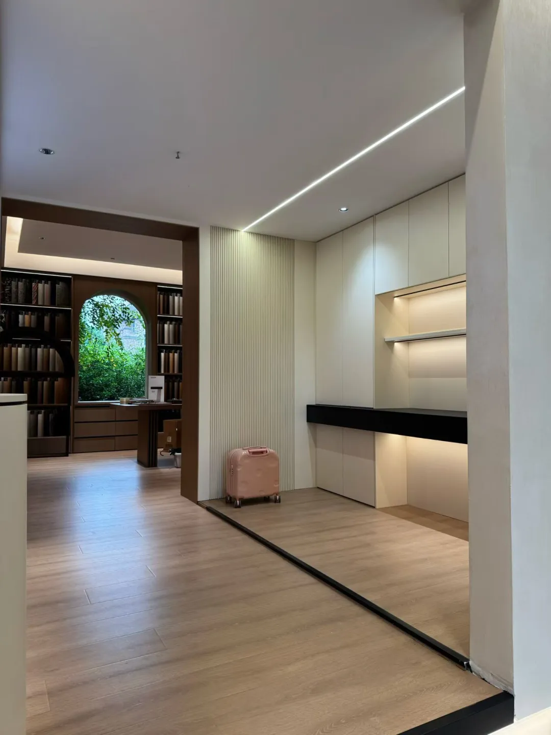 定制板块落地效果