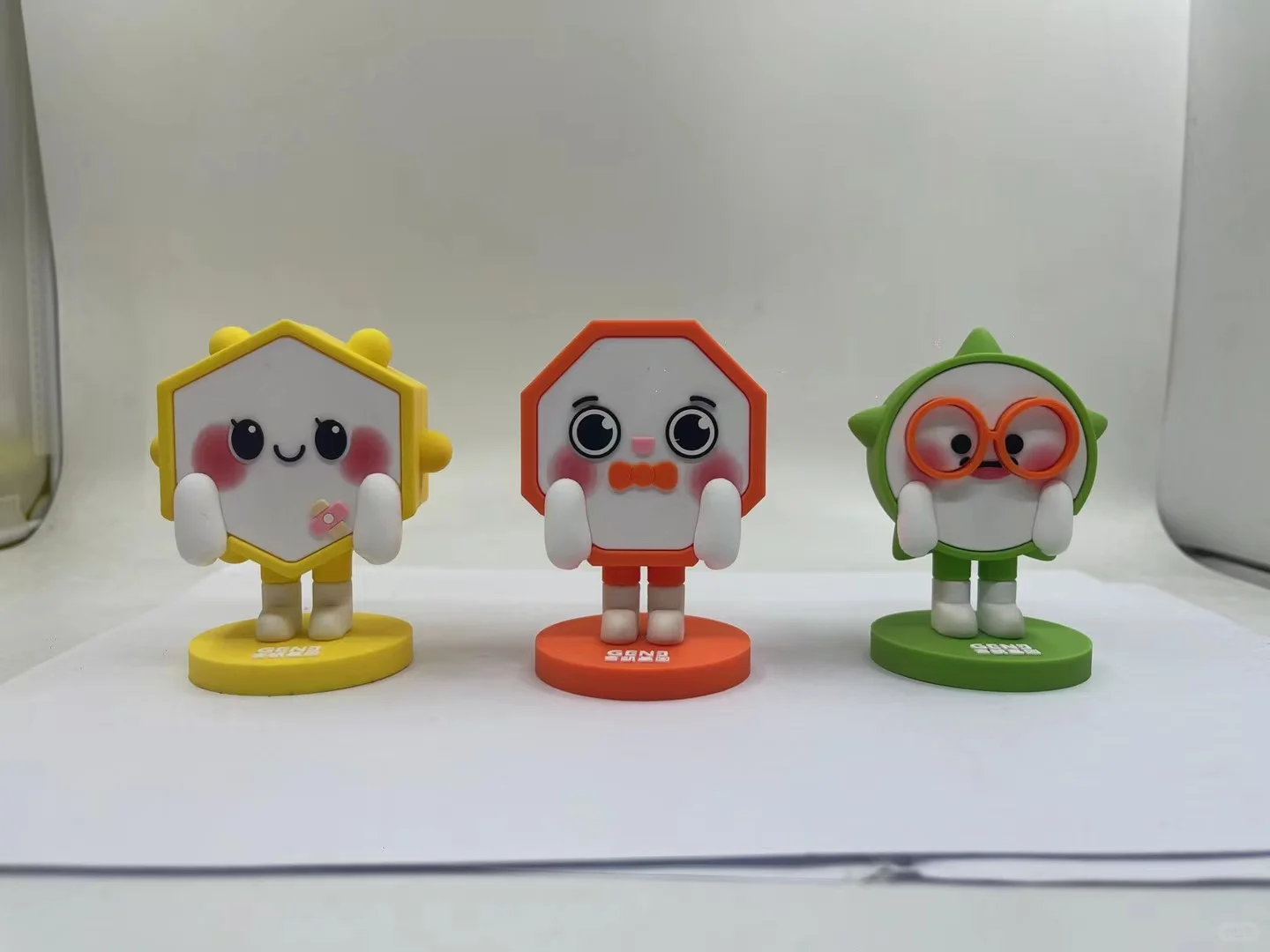 滴胶PVC摆件钥匙扣实物图来一组!