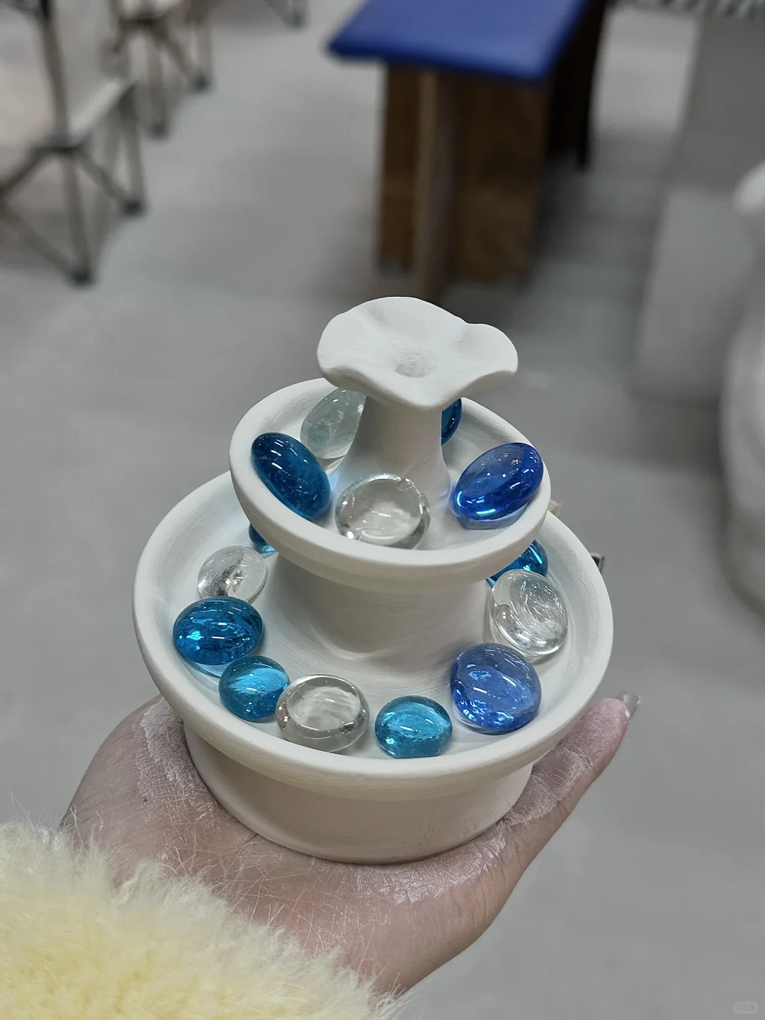 第一次做烧冰裂纹还是碎了（?请看第4张）