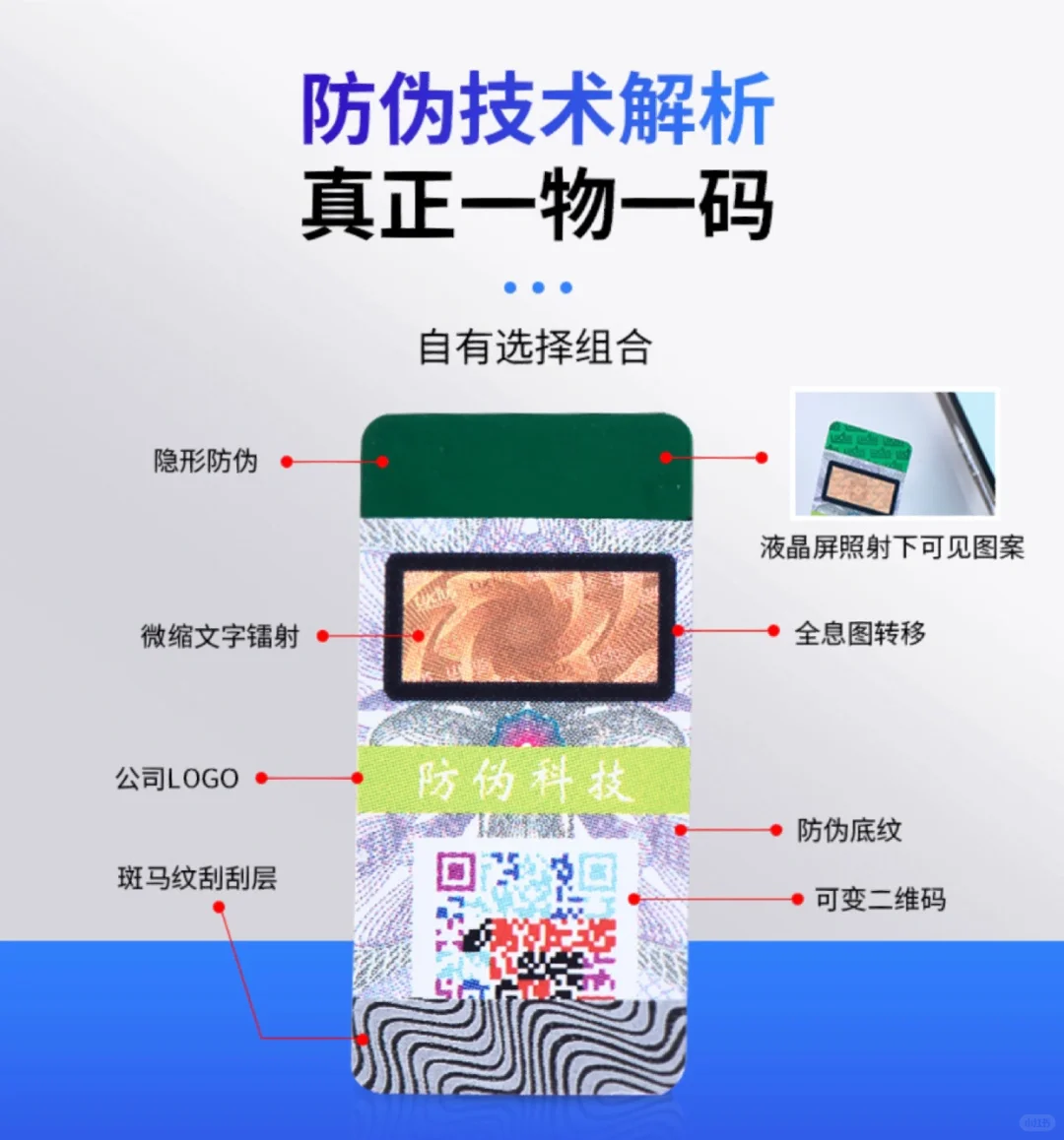 镭射、激光防伪标签/个案解析