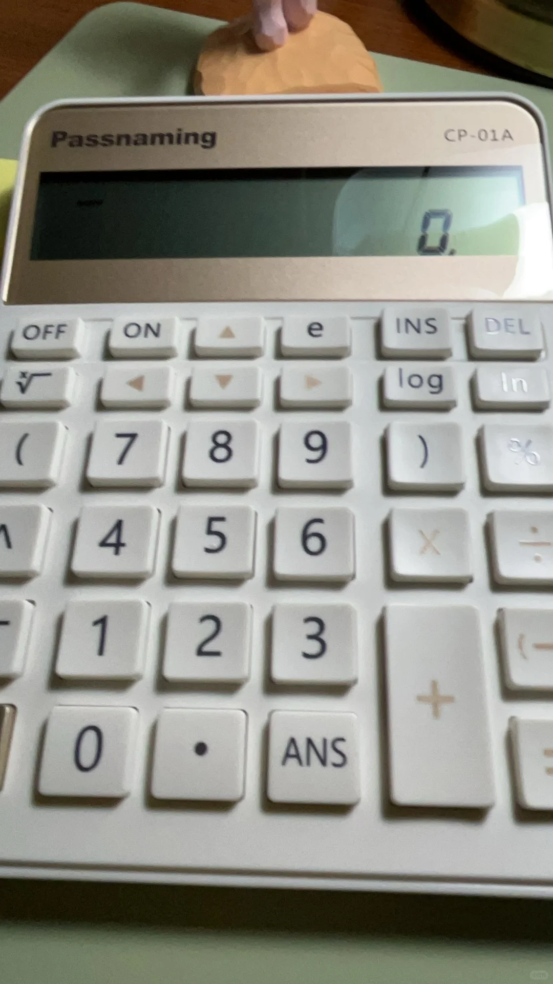 我买了贯名计算器P3-4太吵了