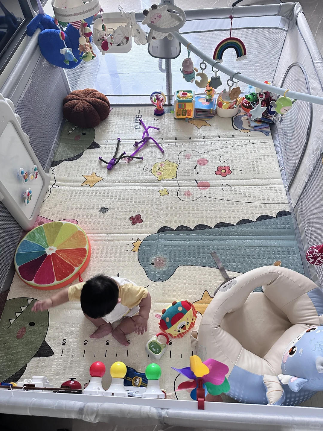 在家婴儿自制忙碌板|一百块搞定早教玩具?!