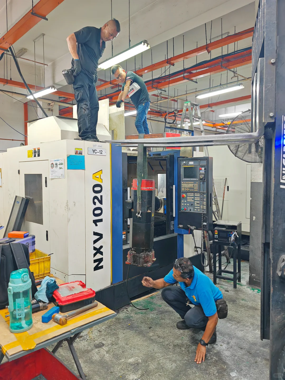 ??工程师日常-卸BT40主轴