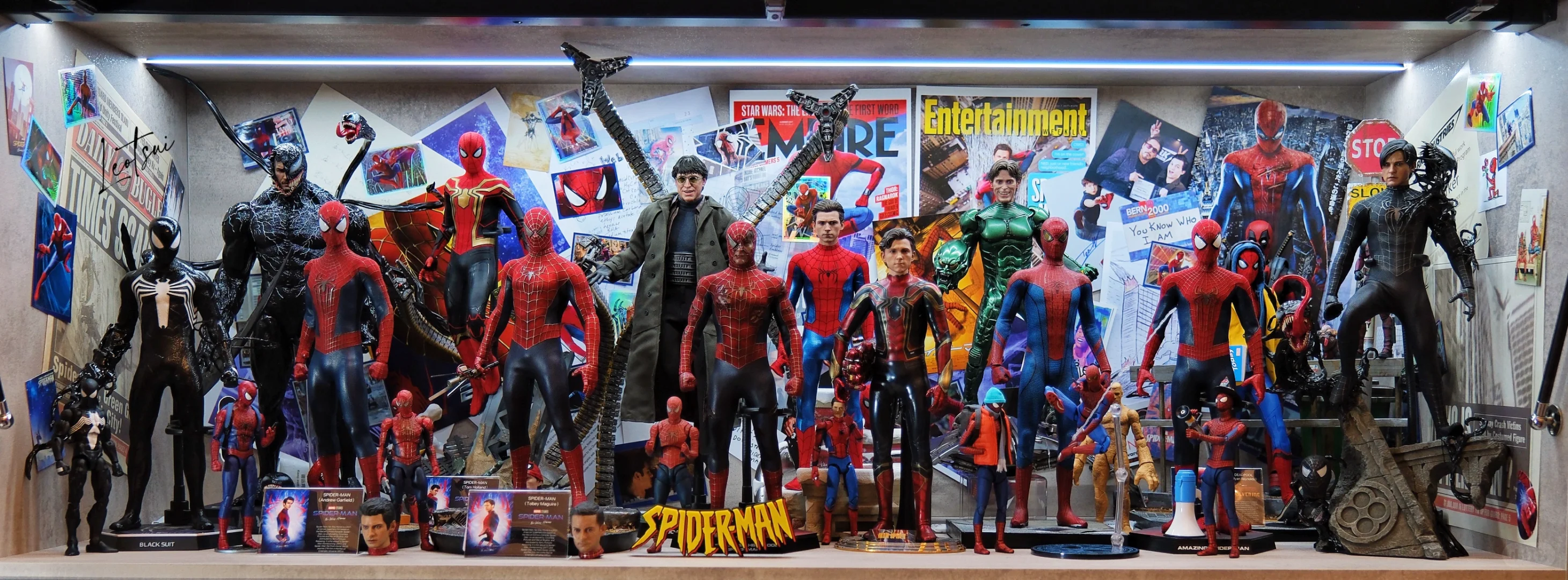 电影蜘蛛侠的收藏之路