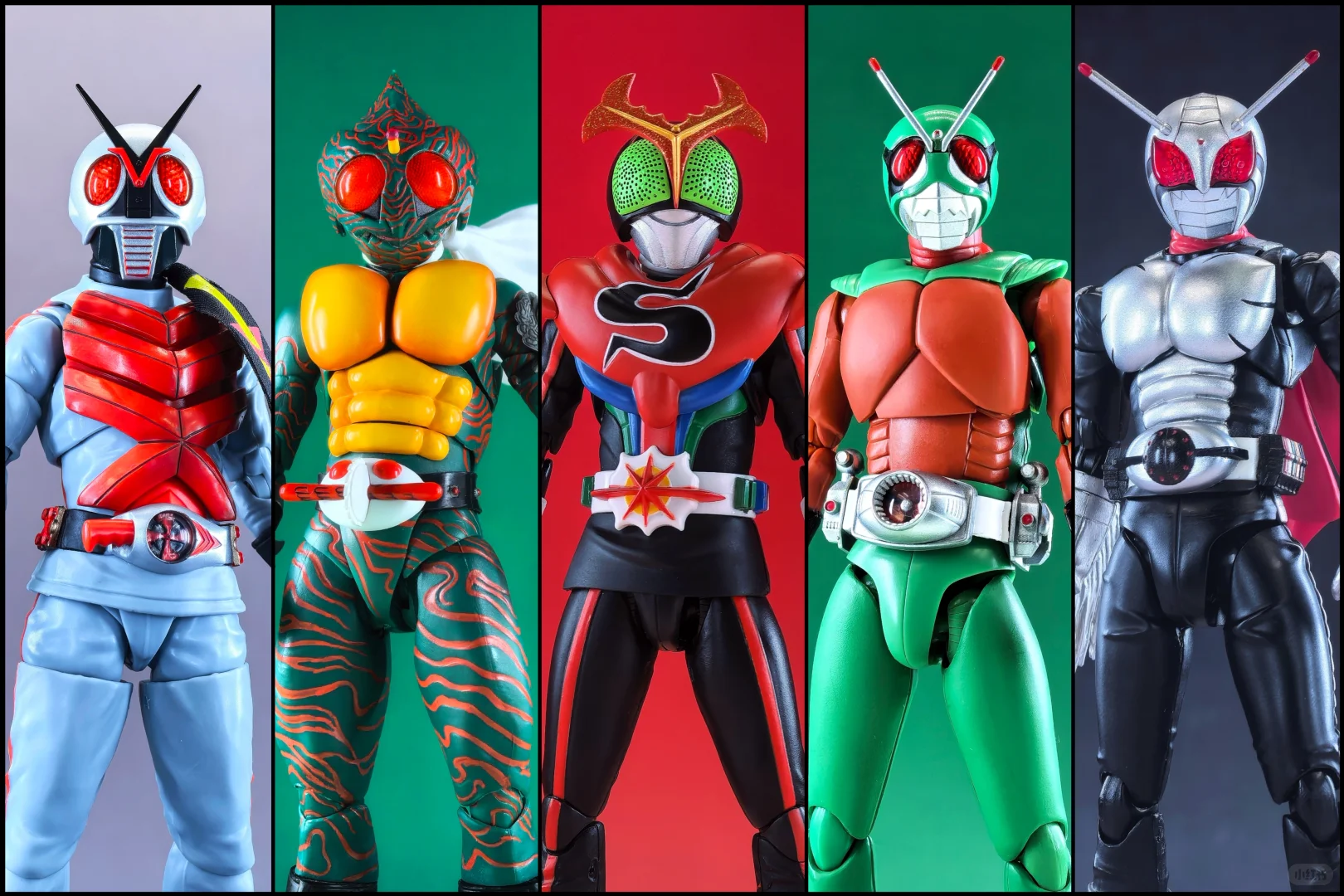 我的shf&真骨雕收藏（昭和以及形象衍生篇）