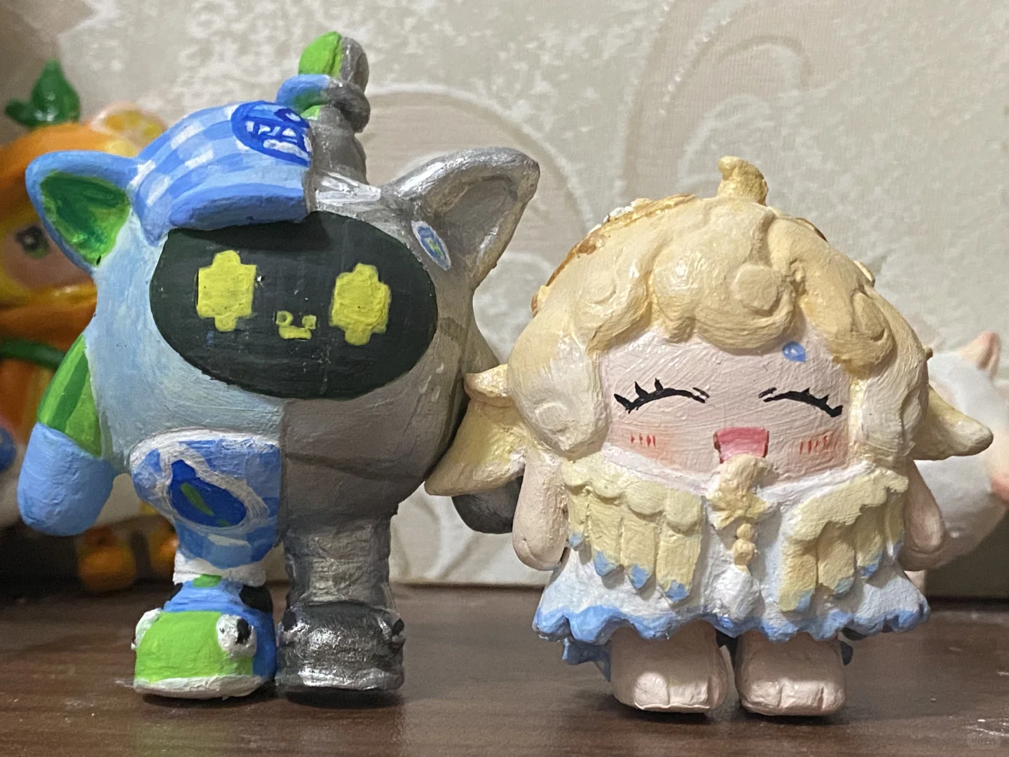 入坑石塑快半个月啦 上色还是太糙噜