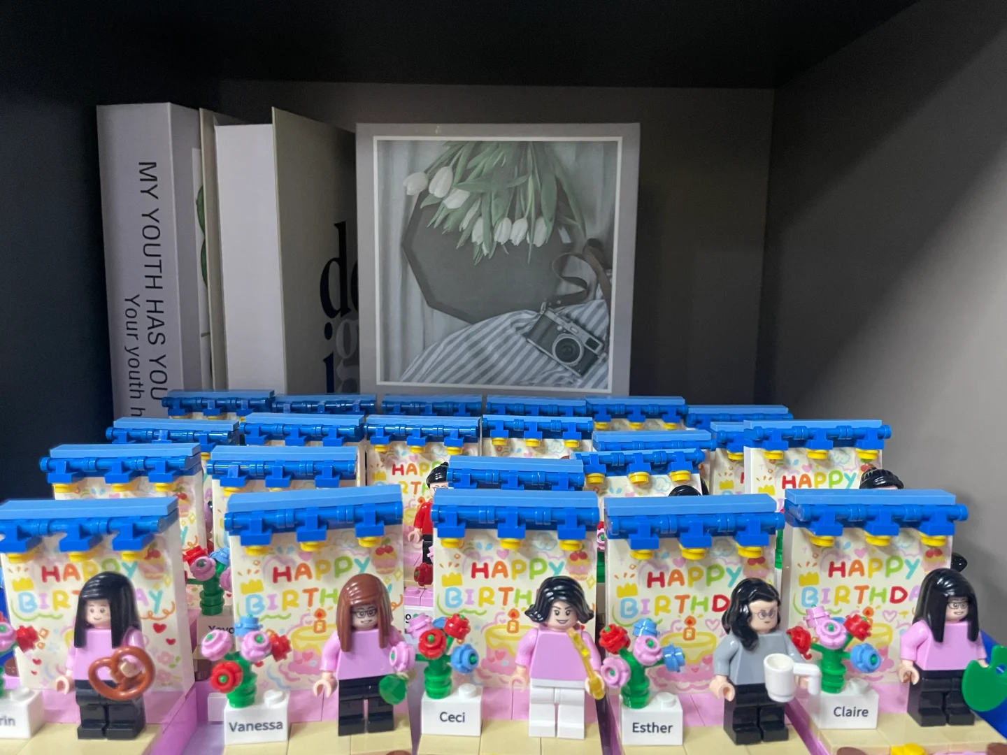 企业定制的积木迷你小人仔做礼品超可爱~✨