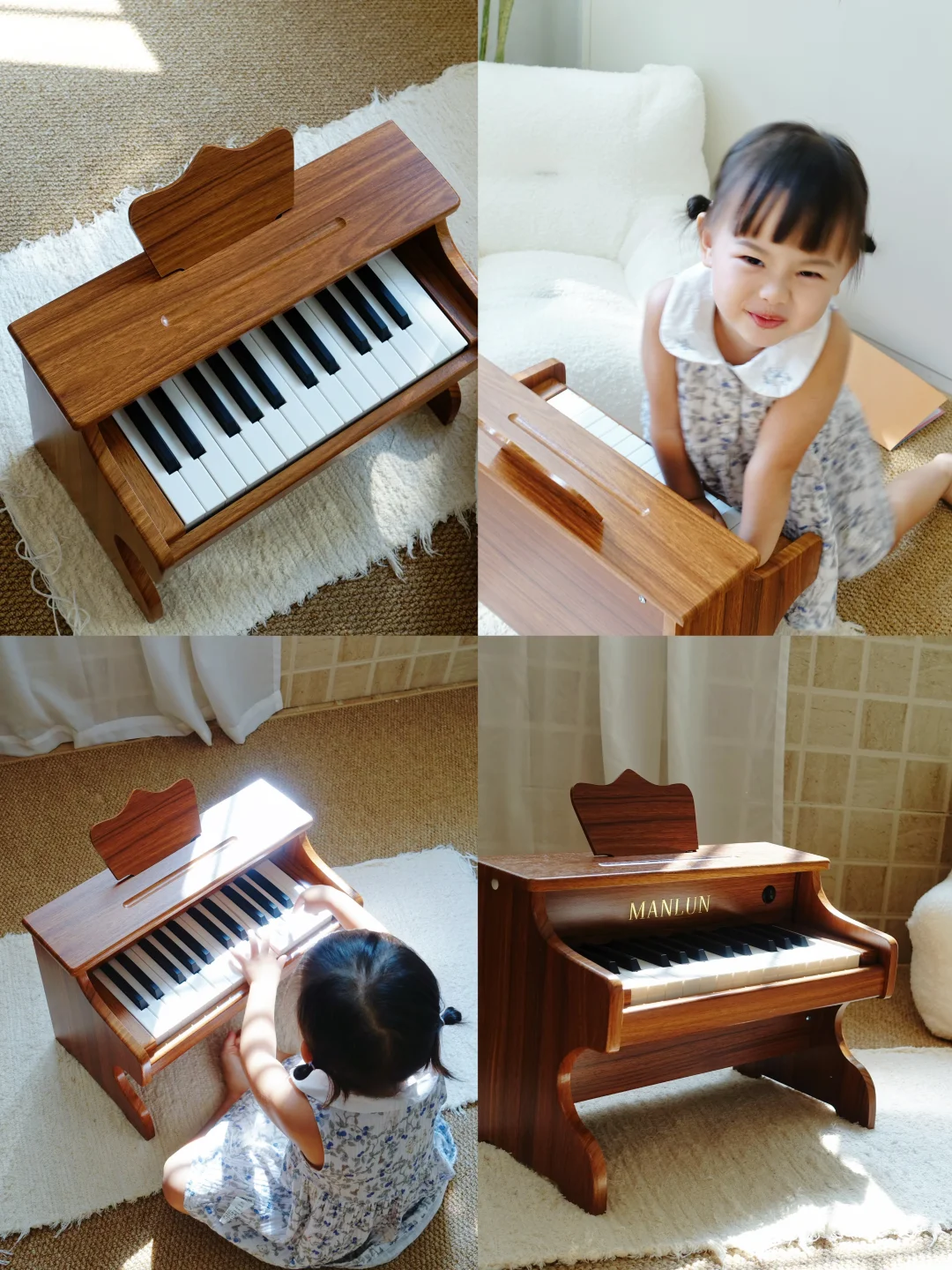 ?两岁宝宝的音乐启蒙｜把钢琴变成“大玩具”