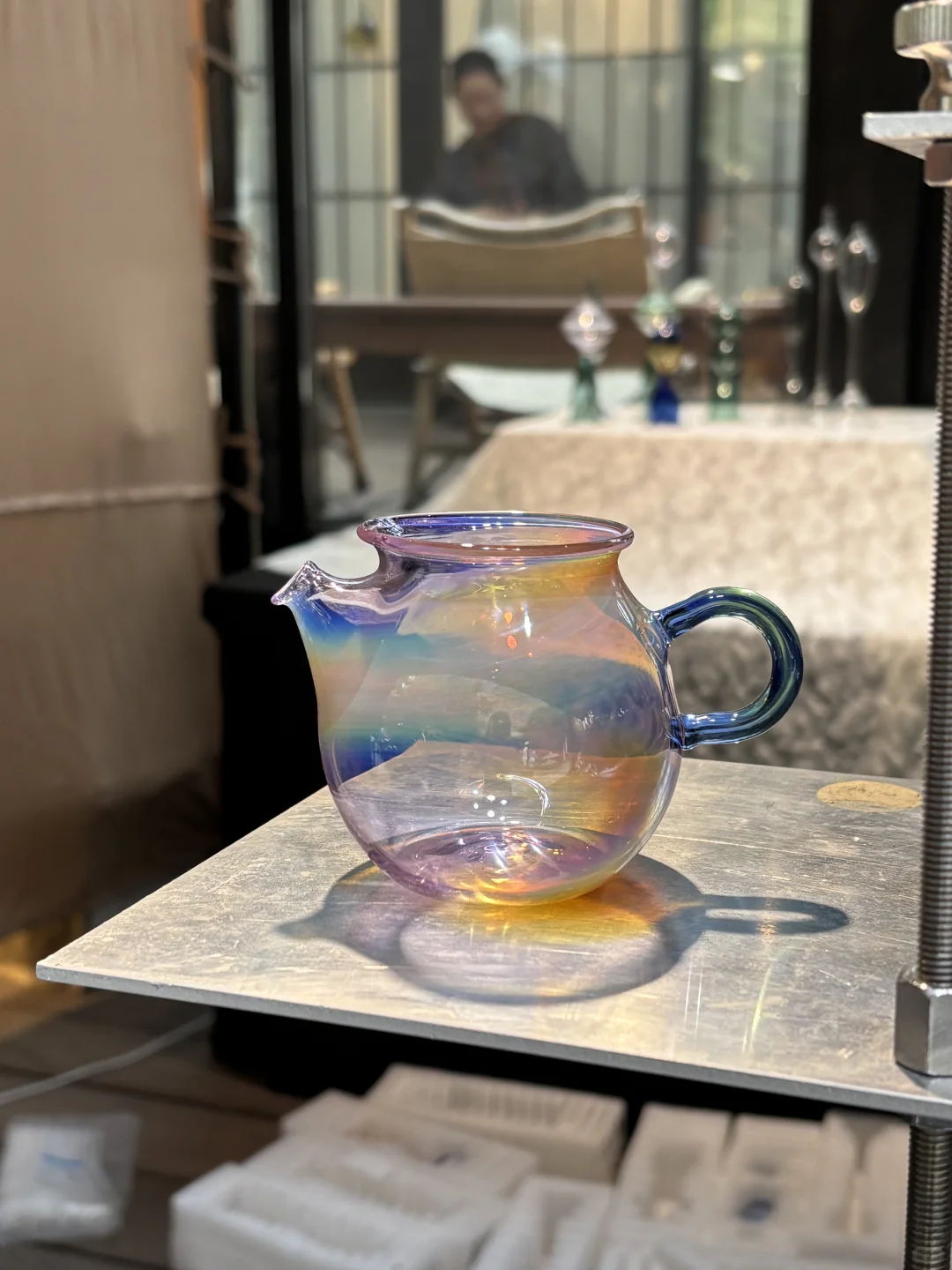 手工玻璃公道杯