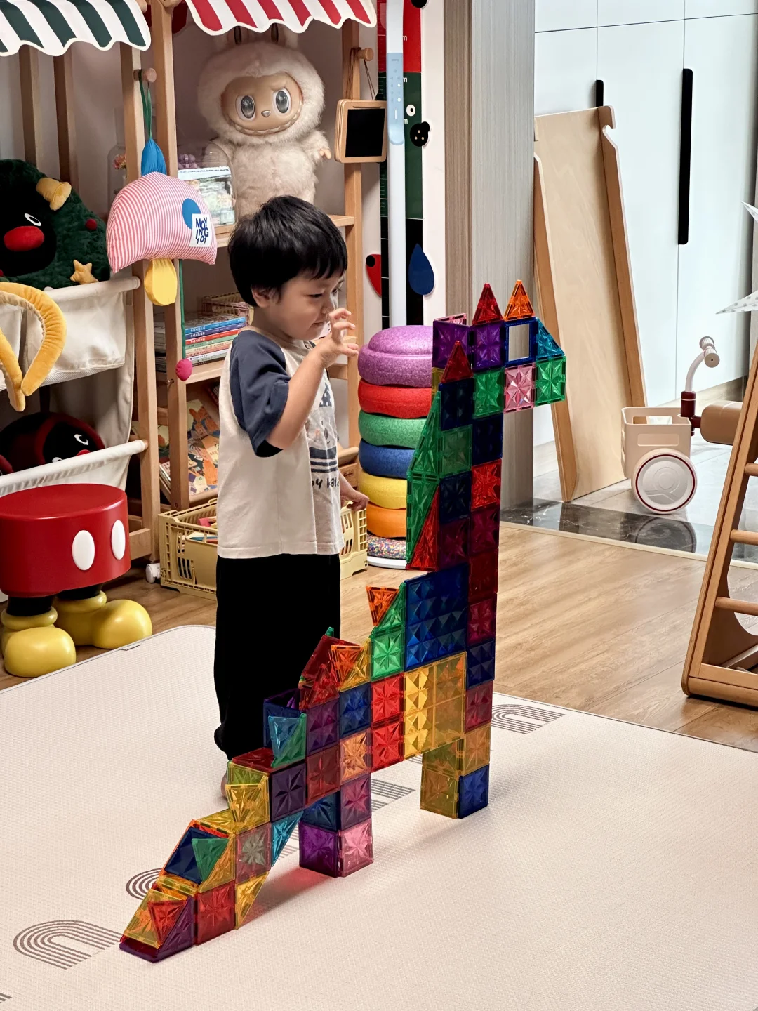 三岁小孩的家有多好玩～