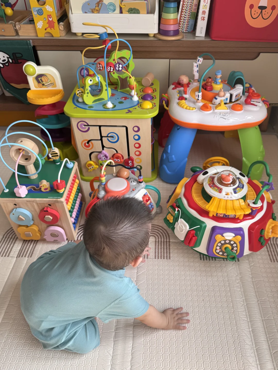 8月龄宝宝大件玩具分享?