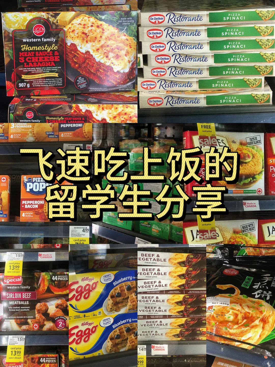 ??那些和留子一起出生入死的冷冻食品