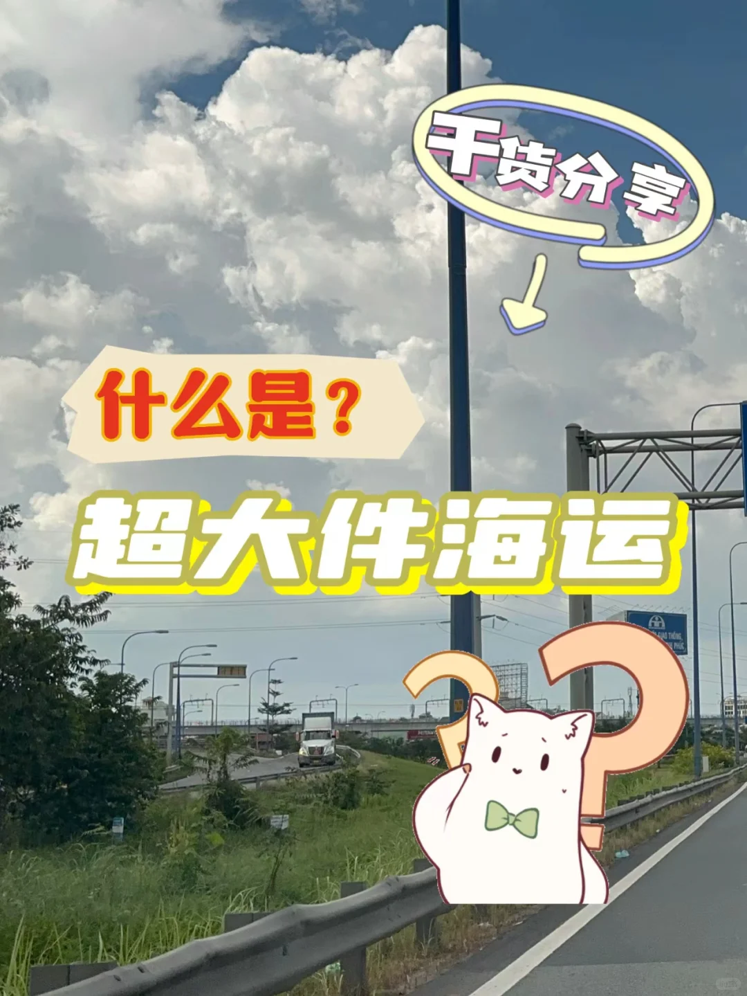 超大件海运干货分享⚠️