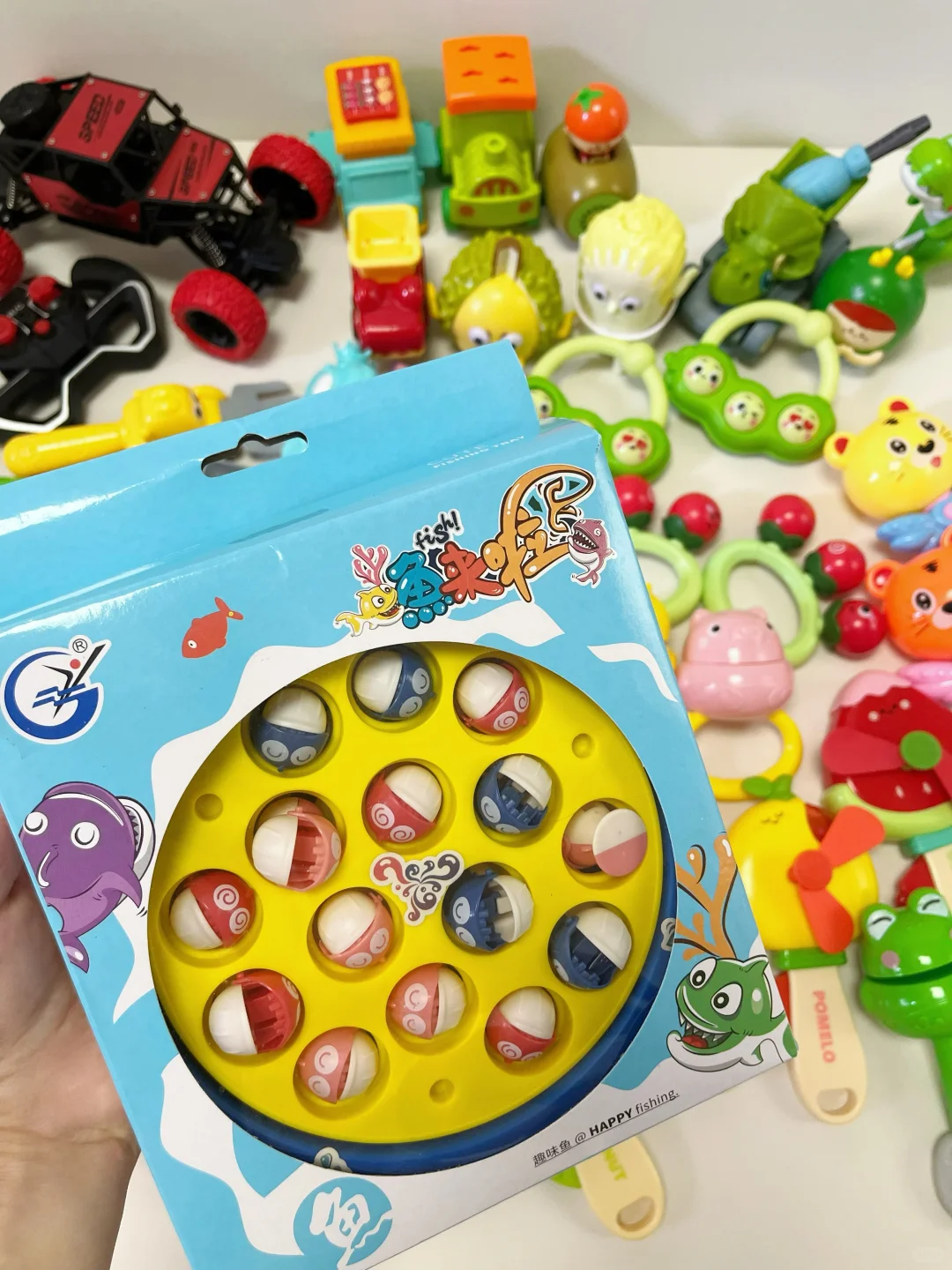 海底捞的玩具给的太多了吧